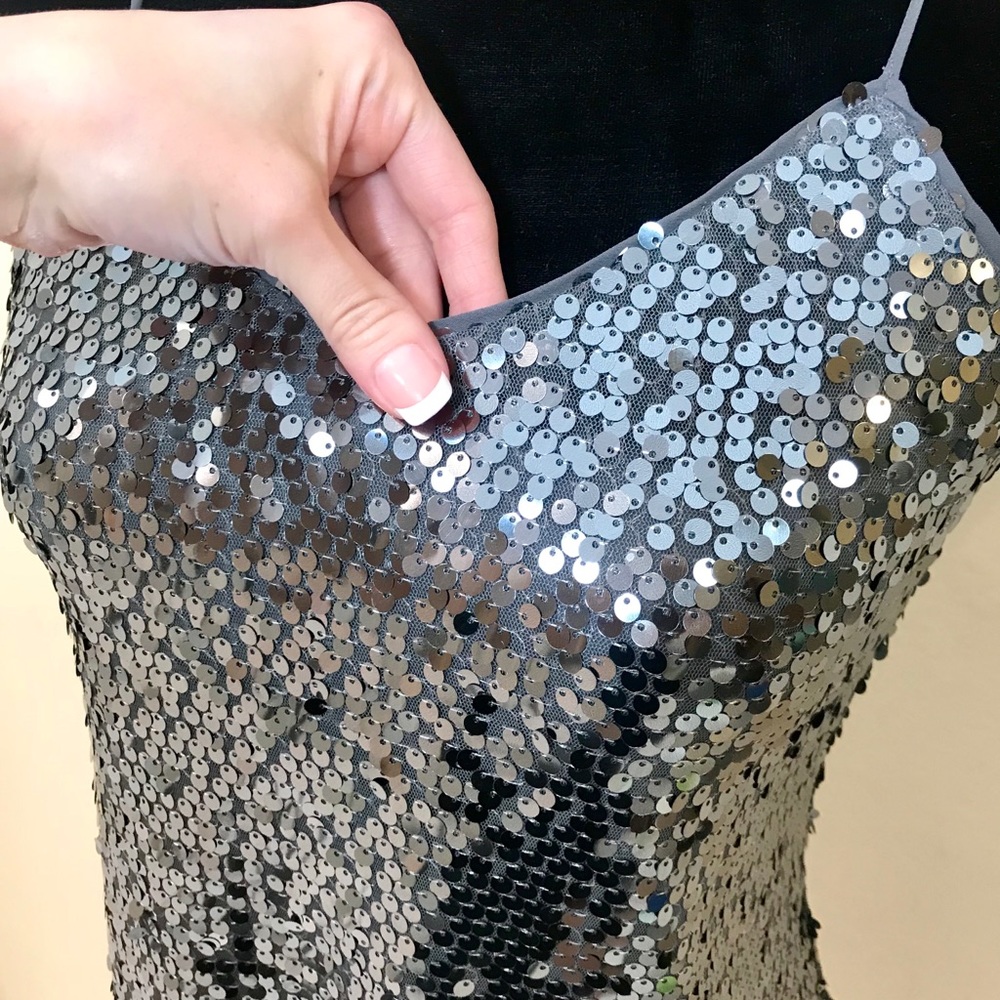 EXPRESS SEQUIN DRESS - Picture 4 of 8
